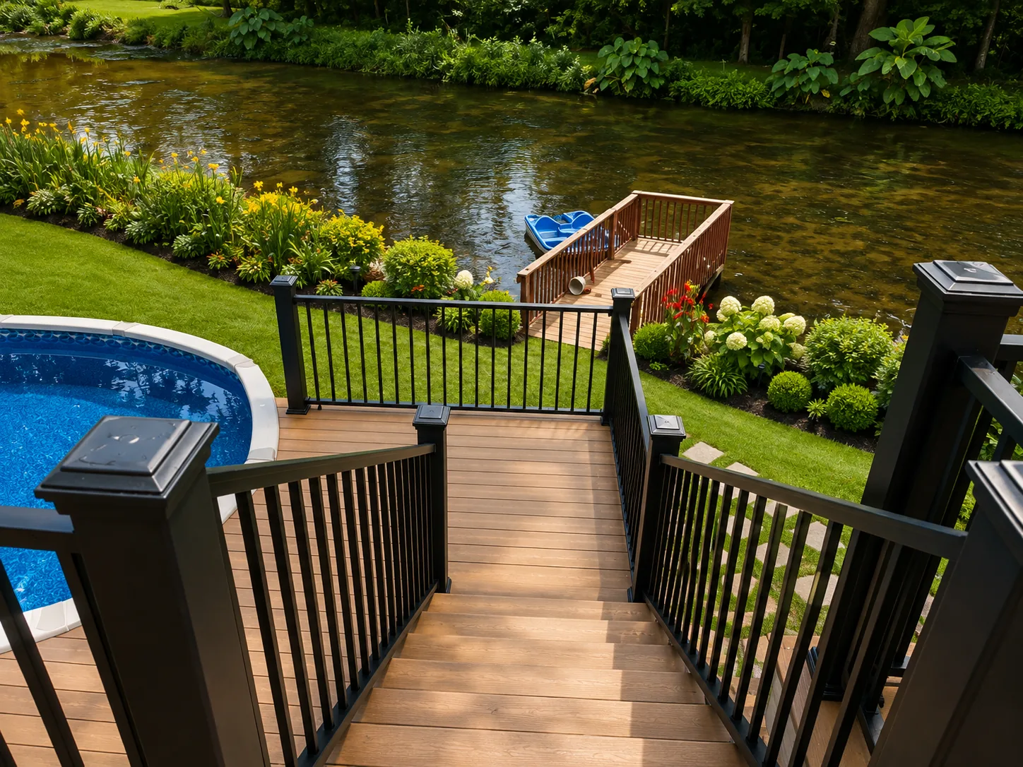 Trex Deck Around the Pool — Norcross
