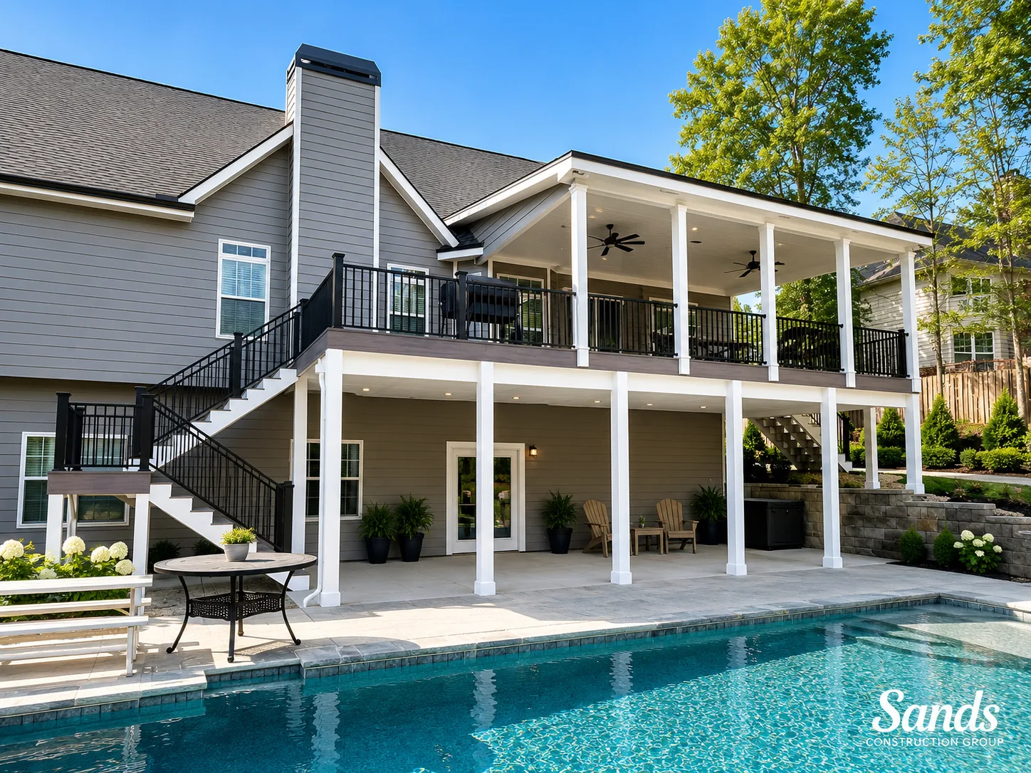 Custom decks, porches and sunrooms by Sands Construction Group