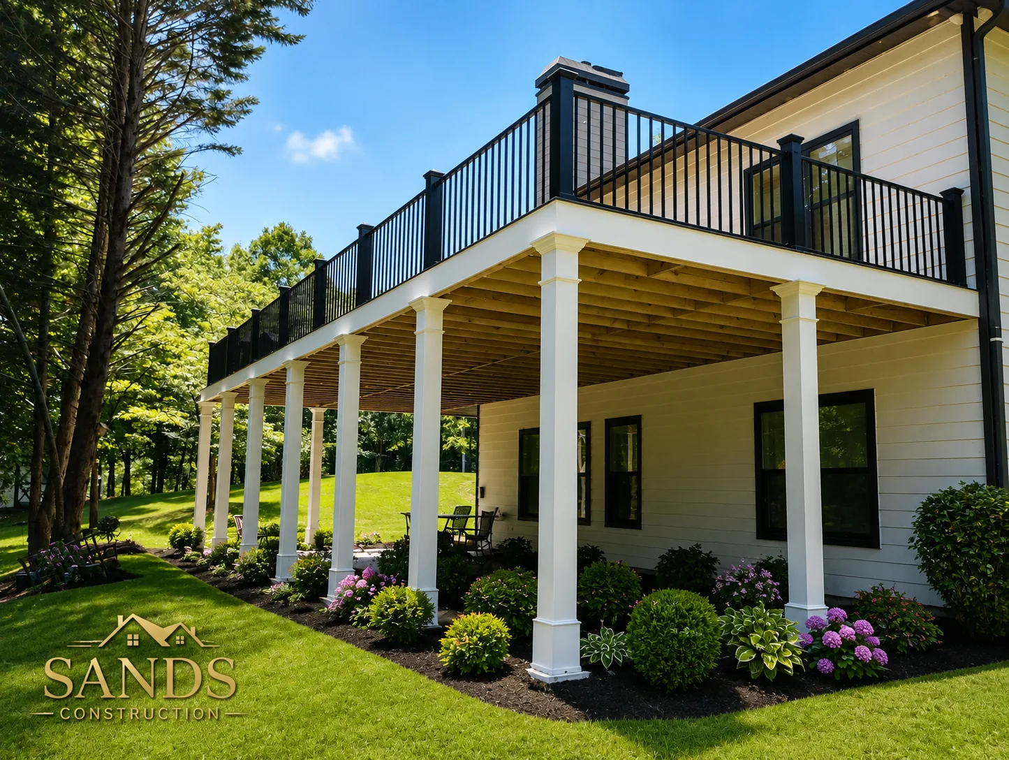 Large Deck & Front Porch — Lake Lanier