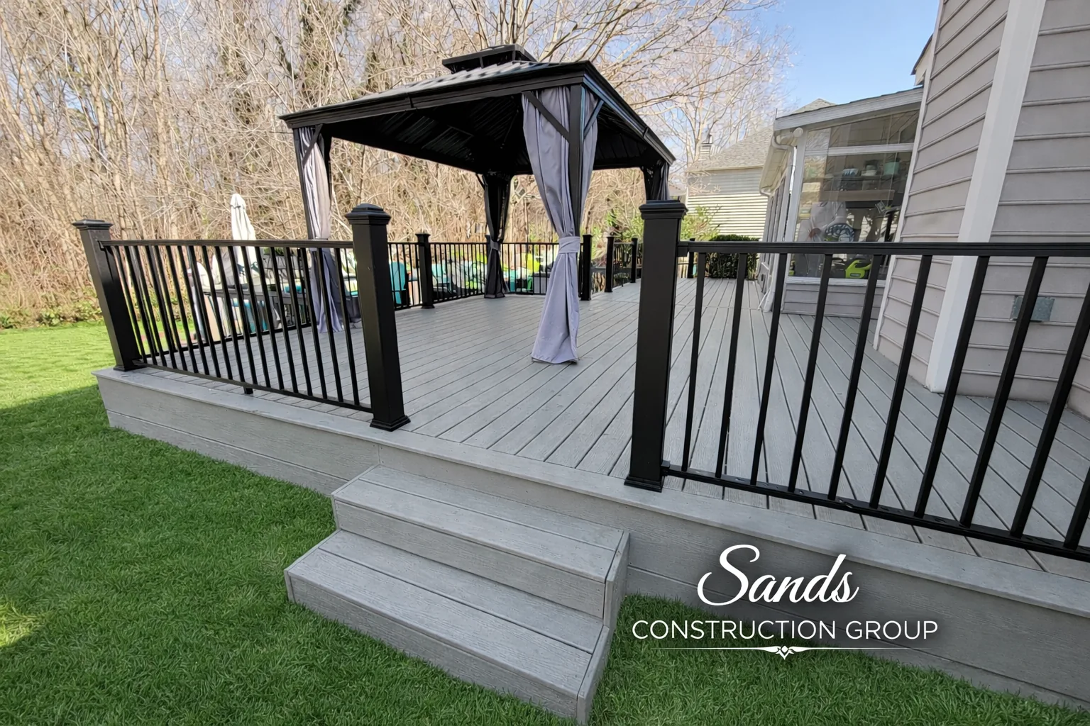 Upper & Lower Deck with Skirting — Dacula