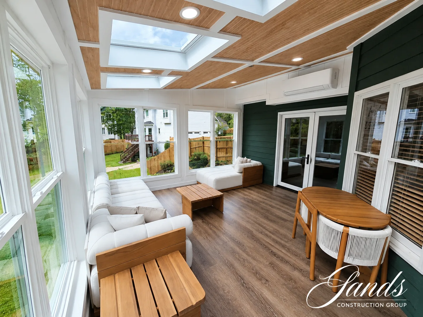Sunroom / screen room by Sands Construction Group