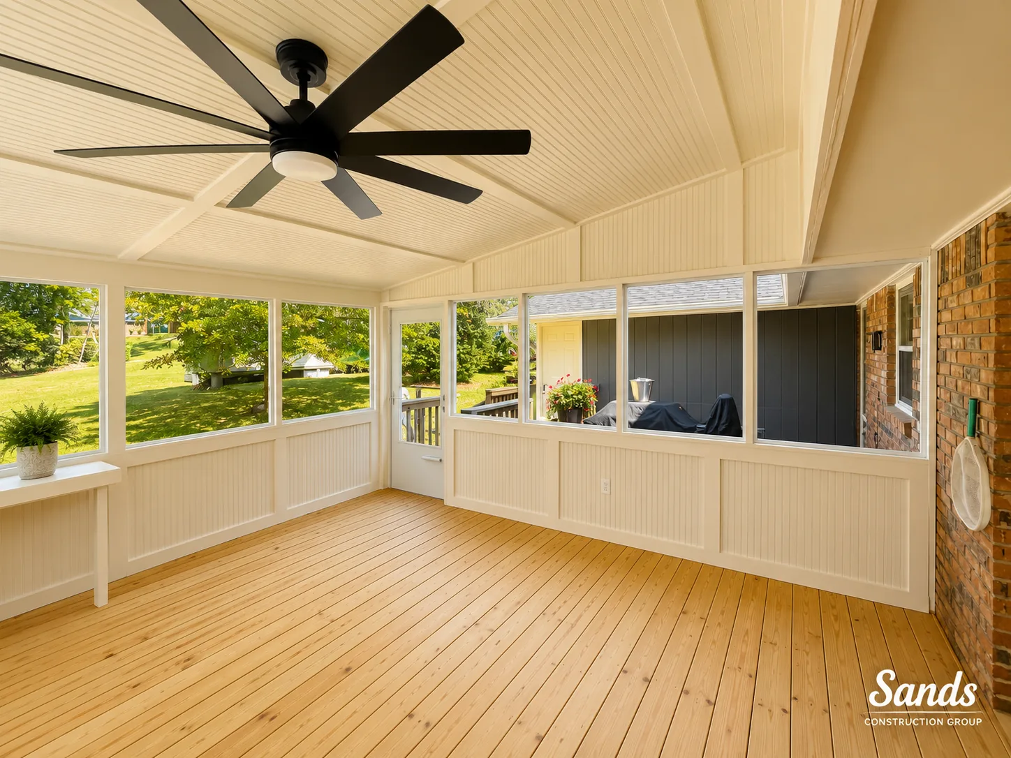 Sunroom / screen room by Sands Construction Group